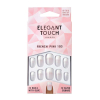Elegant Touch - Unghie finte Natural French - 103: Medium Pink