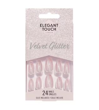 Elegant Touch - Unghie finte Velvet Glitter - Celestial