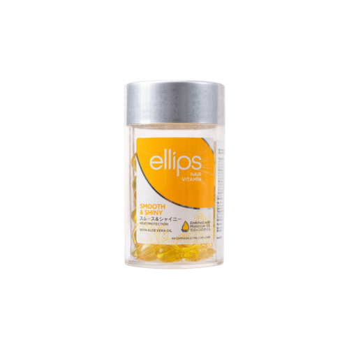 Ellips - Fiale vitaminiche per capelli con olio di argan Smooth & Shiny - 50 unità