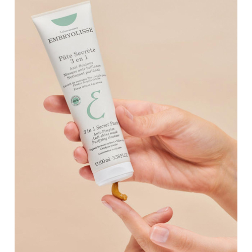 Embryolisse - Maschera viso opacizzante per pelli miste e grasse con estratto di curcuma