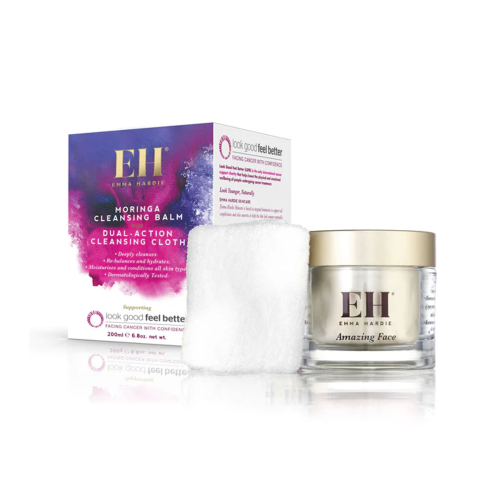 Emma Hardie - *Amazing Face* - Balsamo detergente alla Moringa 200ml + Asciugamano viso Dual-Action