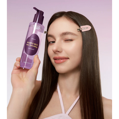 Eqqualberry - *Purple* - Olio detergente levigante per i pori Purple Rice