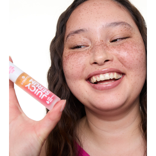 essence - Olio labiale idratante Juicy Serum - 01: Raspberry