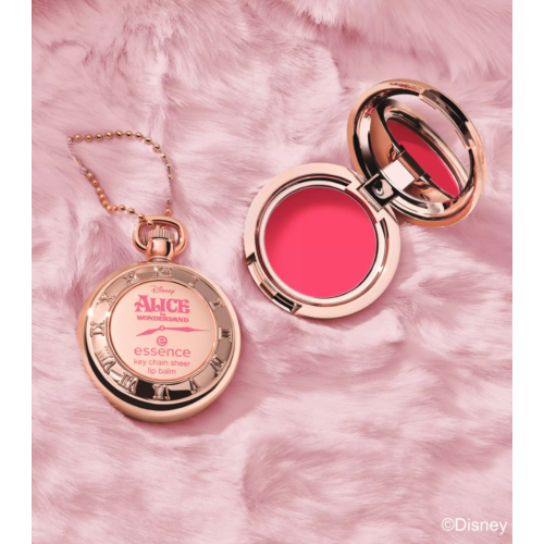 essence - *Alice in Wonderland* - Balsamo labbra portachiavi - 01: Late But Cute