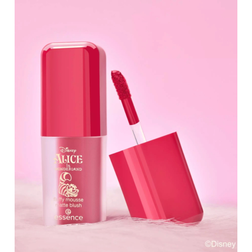 essence - *Alice in Wonderland* - Blush in Mousse Opaco - 01: Absolutely Paw-Some