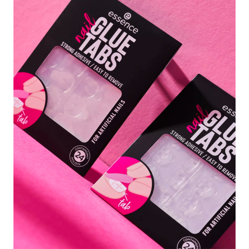 essence - Cuscinetti per unghie autoadesivi