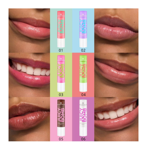 essence - Balsamo per labbra Juicy Bomb - 04: Kiwi To My Heart