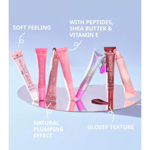 essence - Balsamo per le labbra Super Peptide - 06: Plumfection!