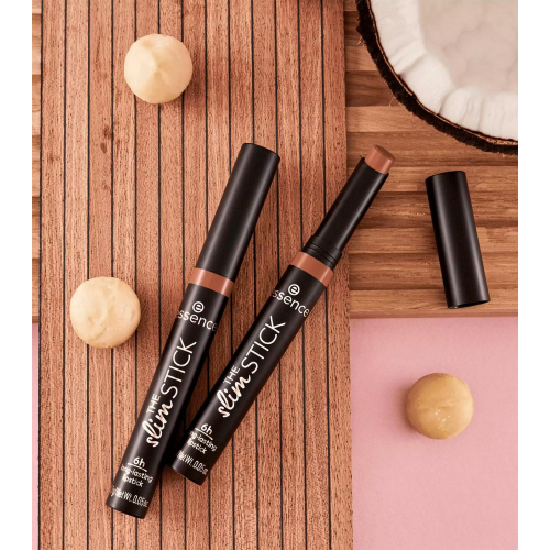essence - Rossetto dal finish opaco a lunga tenuta The Slim Stick - 101: Choc-o-holic