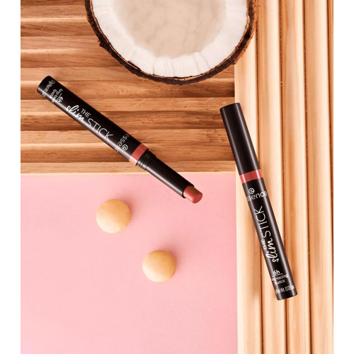 essence - Rossetto dal finish opaco a lunga tenuta The Slim Stick - 103: Brickroad