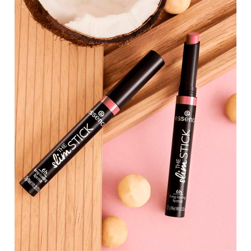 essence - Rossetto dal finish opaco a lunga tenuta The Slim Stick - 104: Baby Got Blush