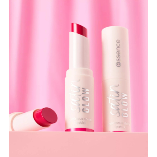 essence - Rossetto Satin Glow - 08: Fuchsionista