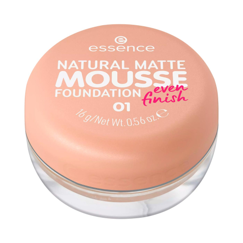 essence - Base per il trucco in mousse Natural Matte Mousse - 01