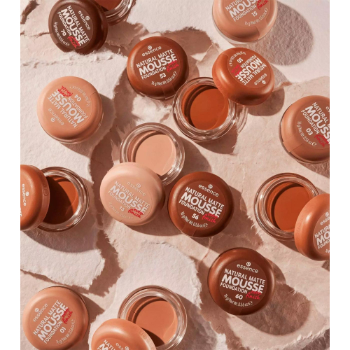 essence - Base per il trucco in mousse Natural Matte Mousse - 02