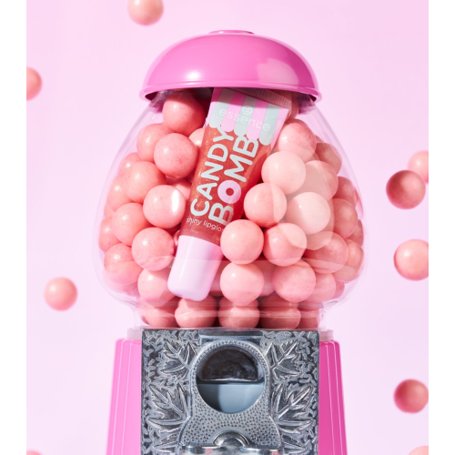 essence - Brillo di labbra Candy Bomb - 01: Cotton Candy