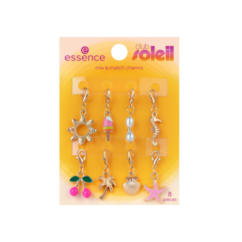essence - *Club Soleil* - Set di 8 charms Mix & Match