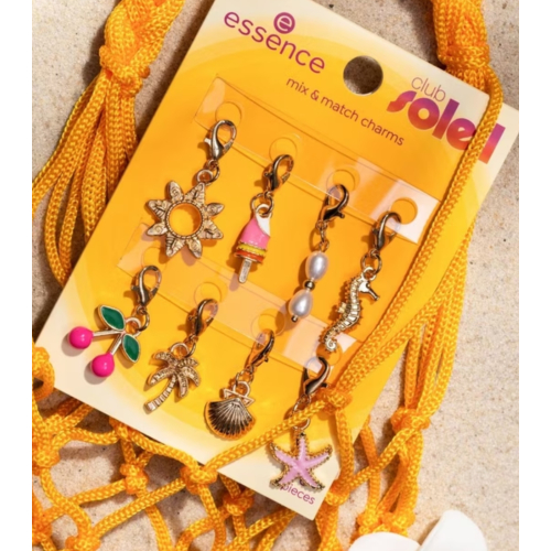 essence - *Club Soleil* - Set di 8 charms Mix & Match