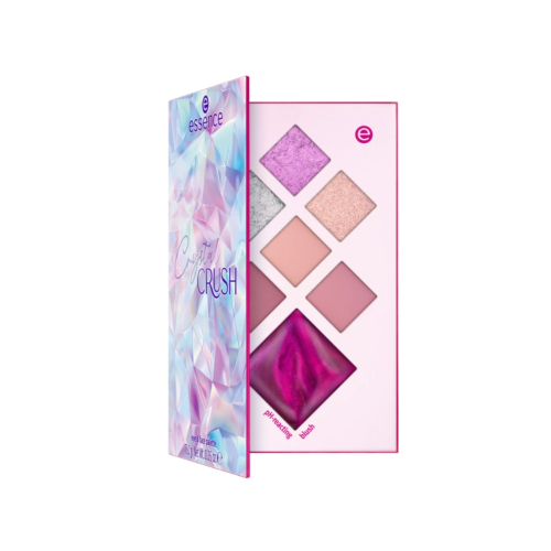 essence - *Crystal Crush* - Palette di ombretti per occhi e viso