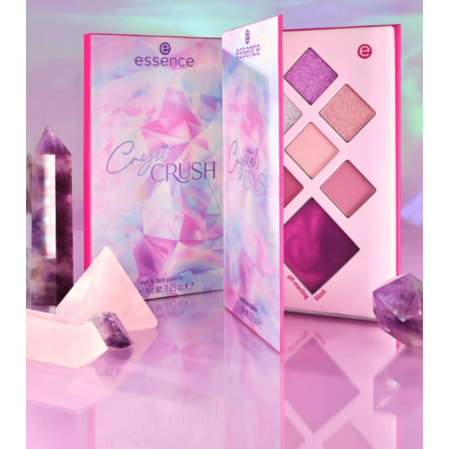 essence - *Crystal Crush* - Palette di ombretti per occhi e viso