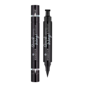 essence - Eyeliner + Timbro Quick Wing! - 01 Black