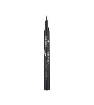 essence - Eyeliner waterproof Tiny tip liner - 01: Deep black