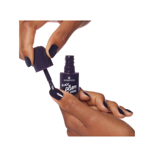 essence - Smalto per unghie Gel Nail Colour - 84: Black Plum & Done