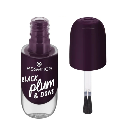essence - Smalto per unghie Gel Nail Colour - 84: Black Plum & Done
