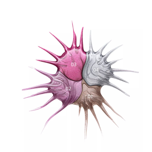 essence - Smalto per unghie Satin Chrome - 03: Meta Maroon