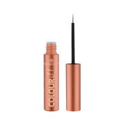 essence - Eyeliner liquido metallizzato  COLOUR it! - 01: Burnished Bronze