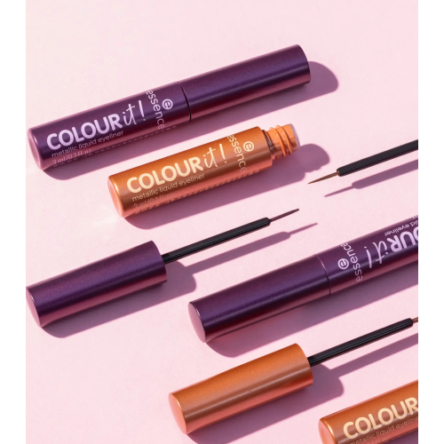 essence - Eyeliner liquido metallizzato COLOUR it! - 02: Dark Cherry