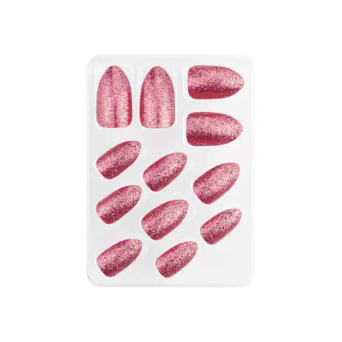 essence - *Fake it \'till you make it* - Unghie finte - 02: Glitter Is The New Black