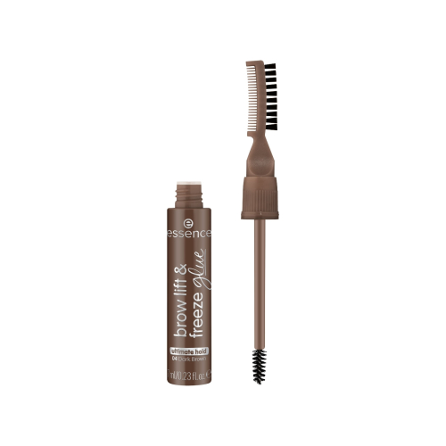 essence - Fijador di sopracciglia Brow Lift & Freeze Glue - 04: Dark Brown