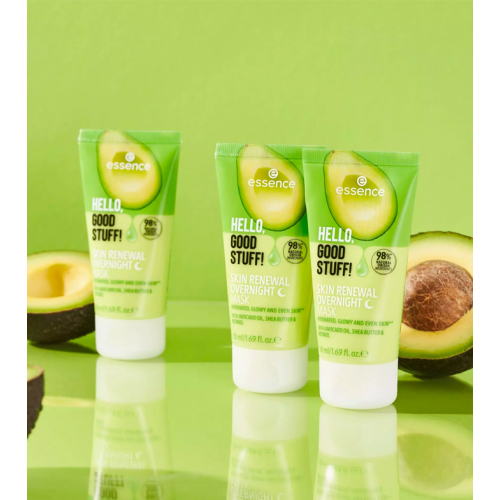 essence - *Hello, Good Stuff!* - Maschera da notte Skin Renewal