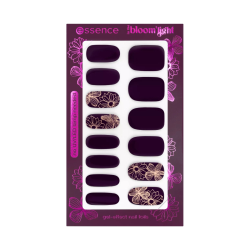 essence - *In the Bloom´Light* - Foil per unghie effetto gel - Moonflowers Are My Favorite