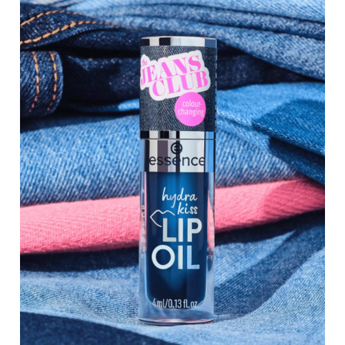 essence - *Jeans Club* - Olio per labbra Hydra Kiss Colour Changing