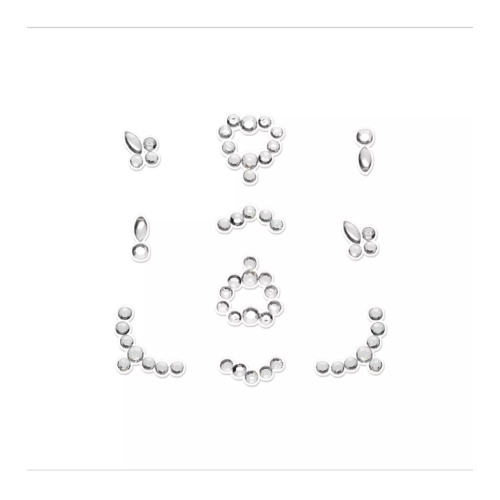 essence - Gioielli adesivi per unghie 3D - 02: Mirror Universe