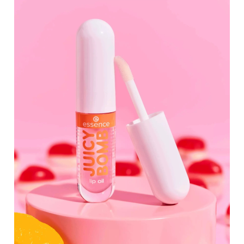 essence - *Juicy Bomb Party* - Olio per labbra - 01: Peach Perfect