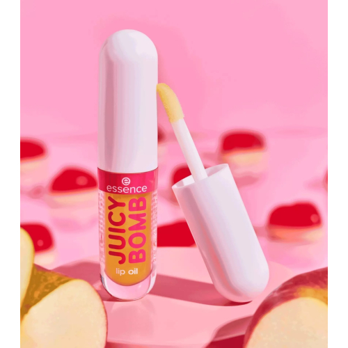 essence - *Juicy Bomb Party* - Olio per labbra - 04: Adorable Apple