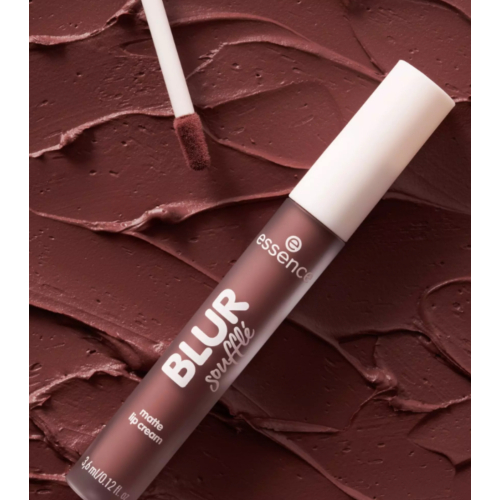 essence - Rossetto opaco dal finish sfumato BLUR soufflé - 01: Deep Scroll