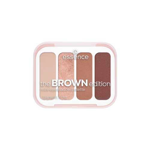 essence - Mini palette di ombretti the BROWN edition