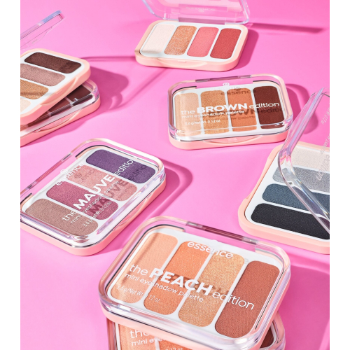 essence - Mini palette di ombretti the BROWN edition