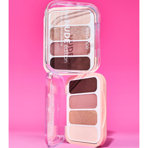 essence - Mini palette di ombretti the NUDE edition