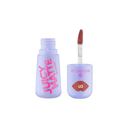 essence - Mousse labiale Juicy Matte - 01: Maple Rouge