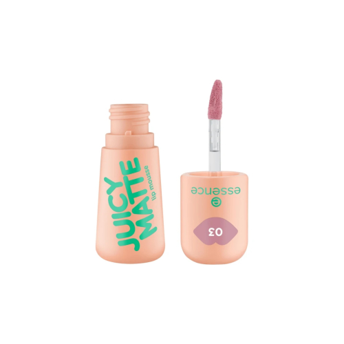 essence - Mousse labiale Juicy Matte - 03: Nude Pink