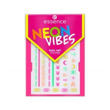 essence - Adesivi per unghie Neon Vibes