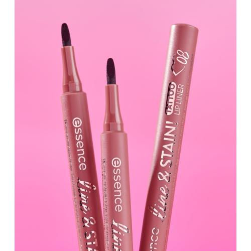 essence - Profilo labbra Line & Stain! - 08: Raisin Bold