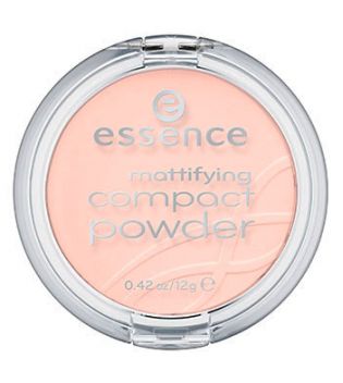 essence - matifying compact powder - 11: pastel beige