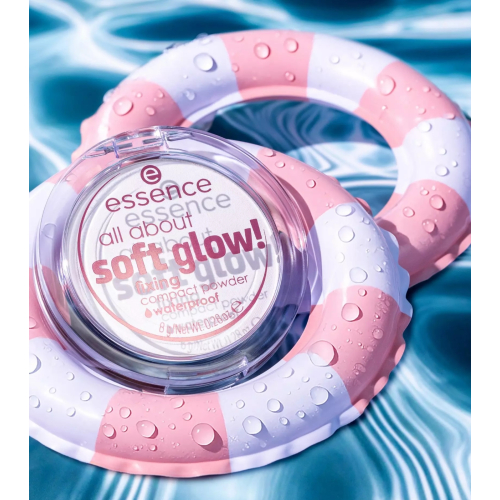 essence  - Cipria compatta waterproof All About Soft Glow!