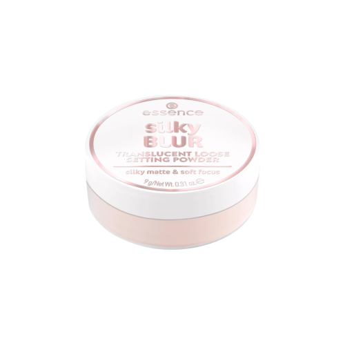 essence - Cipria fissante in polvere silky BLUR Translucent