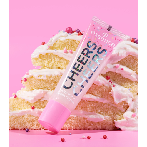 essence - *Say it with Juicy* - Lucidalabbra Juicy Bomb XL Cheers Cheers - 02: Cake My Day!
